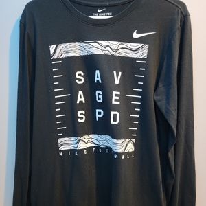 Mens nike medium long sleeve dri fit shirt